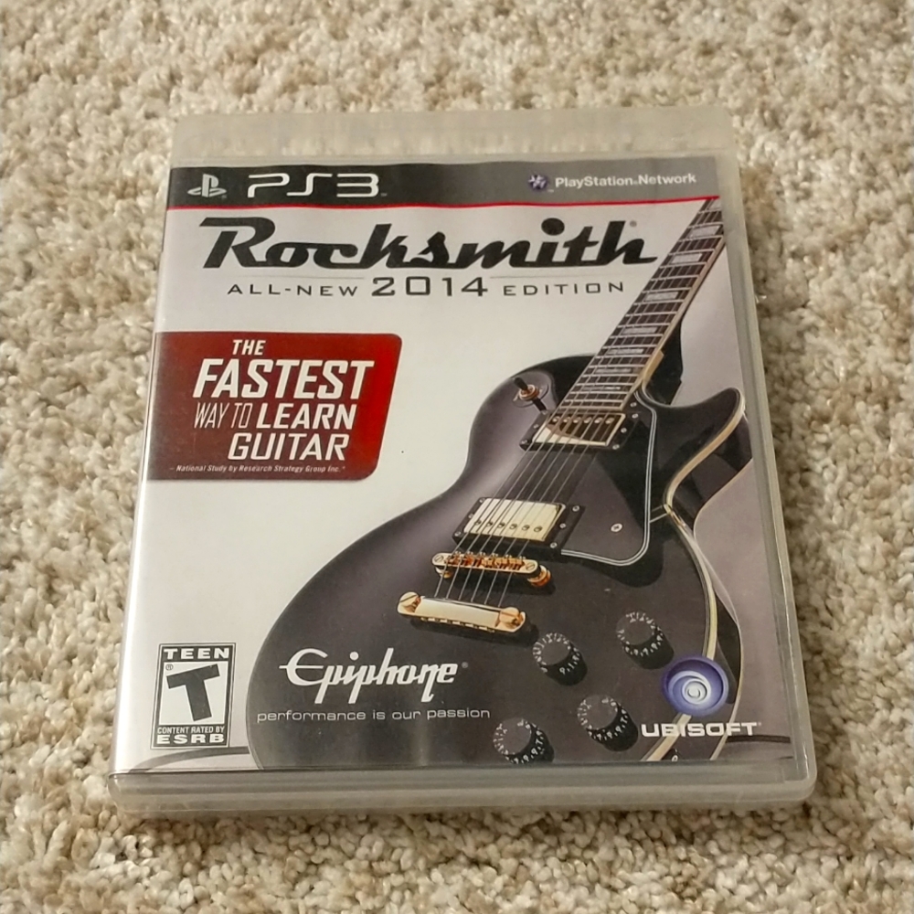 Rocksmith game on PS3